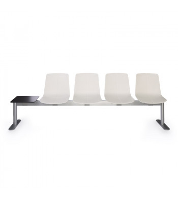 AITANA PLASTICA BANCADA 4 PLAZAS + MESA
