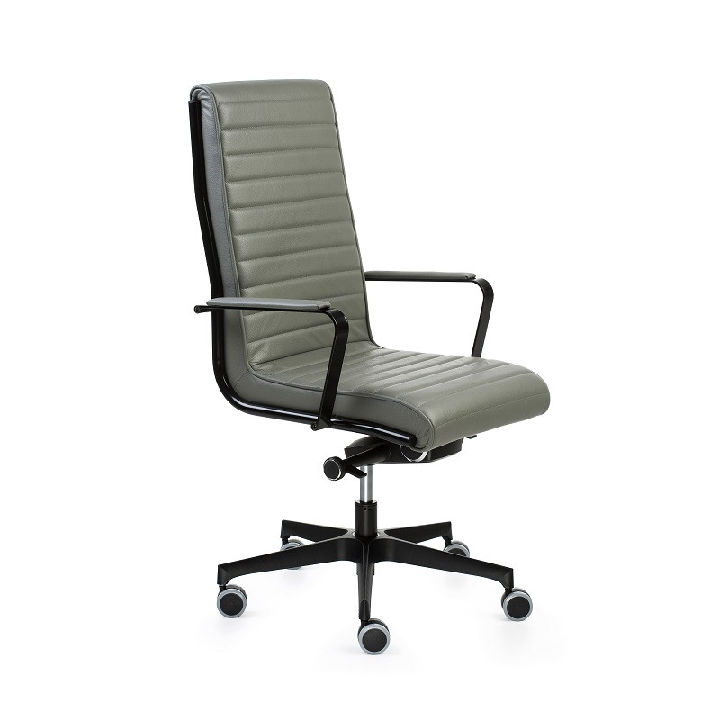 TRINITY Sillon Respaldo Alto Estructura Negra TRINITY Sillon Respaldo Alto Estructura Negra