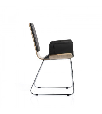 SPERA CONFIDENTE CON BRAZOS MADERA NATURAL